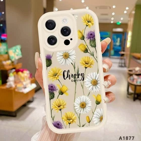 Stylish Flower Cover For iPhone 17 Pro Max 15 12 13 16 Air Customized Phone Case
