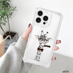 Crystal Clear Soft Silicone Cover For iPhone 14 Pro Max 15 16 Samsung Phone Case