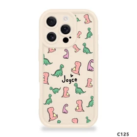 For iPhone 16 15 14 13 Pro Max Personalized Cartoon TPU Cover Animal Phone Case