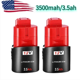 2X 8.0Ah For Battery For  Lithium 12V 48-11-2420 2290-20, 2290-21