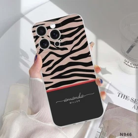 Animals Skin Patterned Cover For iPhone 16e 12 13 14 16 15 Pro Custom Phone Case