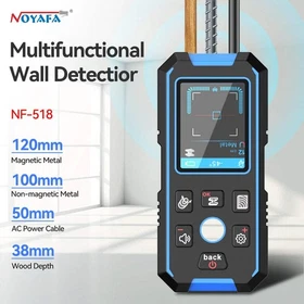 NOYAFA NF-518 Wall Metal Detector Positioning Hole AC Wire Metal Wood Stud Dista