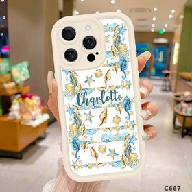 Marine Animals Shockproof Customized Cover For iPhone 17 14 13 15 16e Phone Case