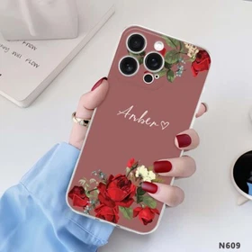 Sweet Flower TPU Cover For iPhone 14 Pro 15 16 11 12 13 14 Customized Phone Case