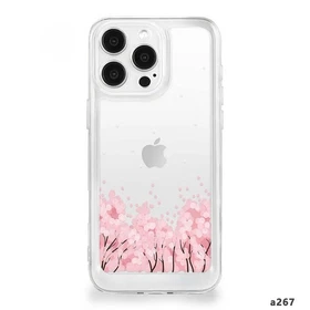 For iPhone 16 Plus 13 17 14 15 Pro Max Cover Shockproof Rubber Flower Phone Case