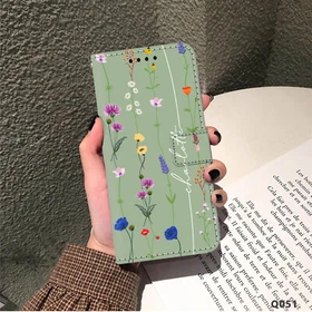 Personalized Leather Cover For iPhone 16 Pro Max 16e 15 14 13 12 Phone Flip Case