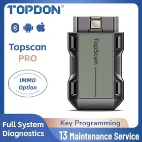 2026 TOPDON AD600 PRO FULL System Auto Diagnostic TOPSCAN PRO Car Key Programmer