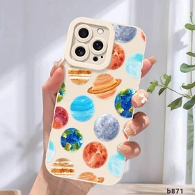 Planets Design Phone Cover For iPhone 13 14 Pro 15 16 Samsung S24 S25 Ultra Case