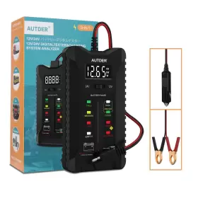 AD-808 AUTDER Car Battery Tester