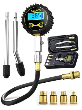 313108534583 AZUNO Compression Tester Digital Gauge Petro