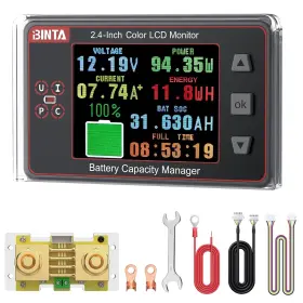 9810 BINTA Battery Monitor Shunt Screen