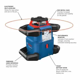 GRL4000-80CH BOSCH Connected Leveling Horizontal Rotary Laser #2