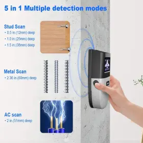 MK101 CE Stud Finder Wall Scanner Sensor Detector Wood Beam #3