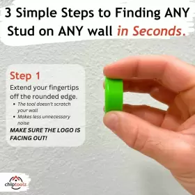 860140001431 CHIPTOOLZ Loose Magnet Stud Finder Wall Scanner #2