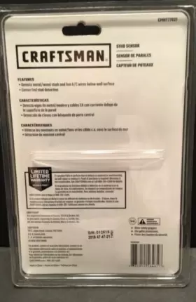 CMHT77623 CRAFTSMAN Stud Sensor Wood Wire Detection #2