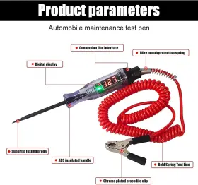 727903812355 CUECLUE Car Light Digital Led Circuit Tester #2