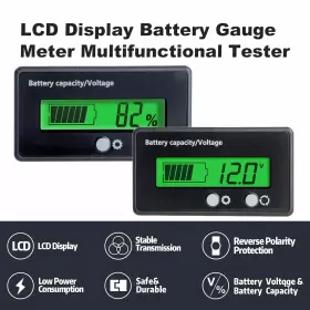 191868478923 DFCROMI Battery Indicator Golf Voltage Meter #3