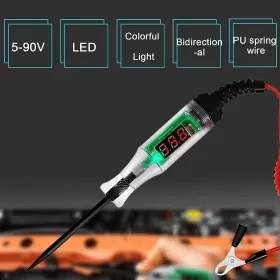 445018629660 DFMICRO Digital Led Circuit Tester Light #3