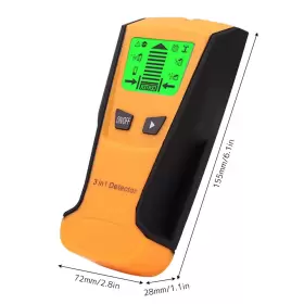 20000953201 DIGITAL Stud Finder Lcd Screen Wire Wood Scanner #2