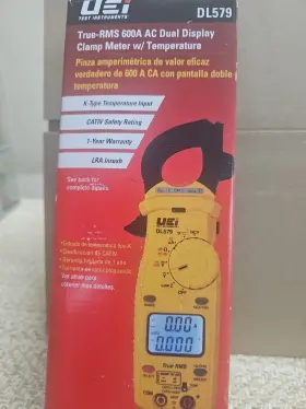DL579 DIGITAL Uei Hvac Clamp Meter