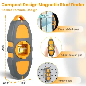 DR-DREYOO-0972 DREYOO Magnetic Stud Finder Wall Scanner Level #2
