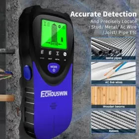 ECHO-TH340 ECHOUSWIN Stud Finder Wall Scanner Detector Lcd #2