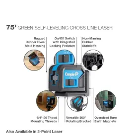 Elgc EMPIRE Leveling Cross Line Laser Level #2