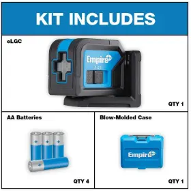 Elgc EMPIRE Leveling Cross Line Laser Level #3