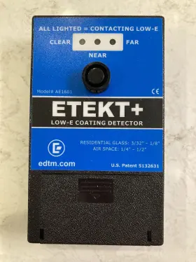 AE1601 ETEKT Detector Edtm Glass Pane Checking Tool