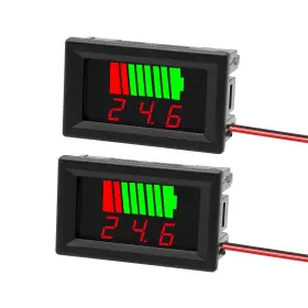 ZH-0069-3 EXQUTOO Battery Indicator Voltage Meter