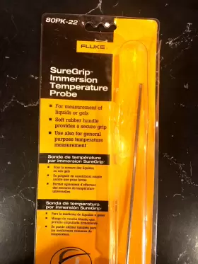 80PK-22 FLUKE Suregrip Immersion Temperature Probe #3