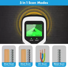 SY01-B FOLAI Stud Finder Wall Scanner Detector Microprocessor #3