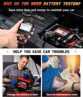 BT100 FOXWELL Pro Car Battery Tester #2