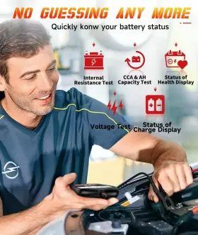 BT100 FOXWELL Pro Car Battery Tester #3