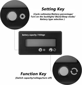 FRIENDA-BATTERIE-01 FRIENDA Battery Meter Alarm Front Setting #3