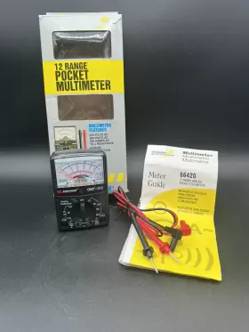 66420 GARDNER BENDER Calterm Analog Battery Multimeter Tester