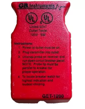 GET-1200 GARDNER BENDER Circuit Tracker Breaker Finder #3