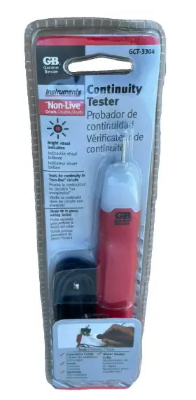 GCT-3304 GARDNER BENDER INC Continuity Tester