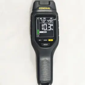 MM17 GENERAL TOOLS Pin Meter Backlit Display Wood Drywall