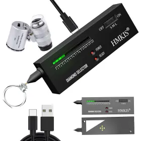 H1688 HMKIS Diamond Selector Electric Tester Magnifying Glass