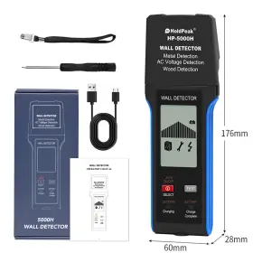 5000H HOLDPEAK Digital Lcd Stud Finder Wall Scanner Wood Wire