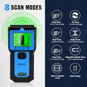 HP-ST001-LBLUE02 HPDAY Stud Finder Wall Scanner Magnetic #3