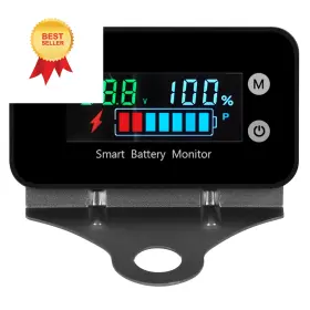 DLB-02 HWNGUJ Waterproof Battery Monitor Multicolored Bracket
