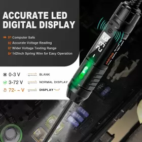 JTCVT601A JASTIND Digital Led Light Circuit Tester #3