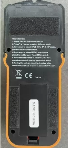 139-410-OR JAXWQ Stud Finder Wall Scanner Tool Microprocess #2