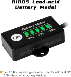 JR-BI005 JAYRON Mini Led Battery Indicator Lead Acid #2