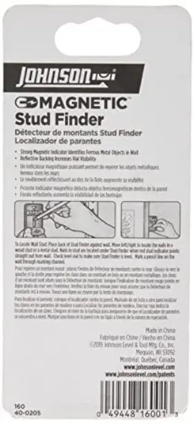 049448160013 JOHNSON Level Tool Stud Finder #3