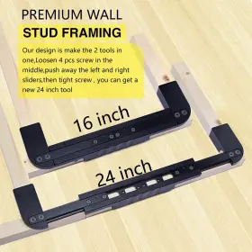 758266330170 JQSKUNP Cnc Stud Layout Tool Jig Precision #2