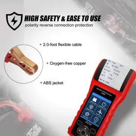 BTP600 JUTA Car Battery Tester Cell Analyzer Auto #3