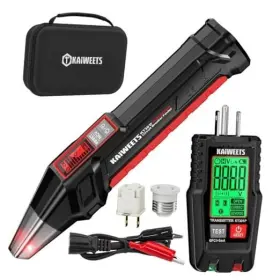 KT301P KAWIEETS Circuit Breaker Finder Lcd Display Gfci